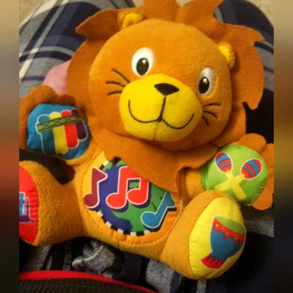 $5🔥 Musical Lion Plush Baby Toy
